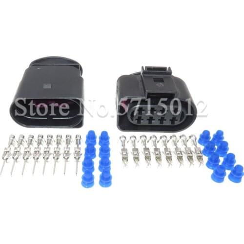 8 Hole 3.5mm 8D0973834 8D0973734 Auto Waterproof Connector 8D0 973 834 8D0 973 734 Radar Taillight Light Socket For VW Audi