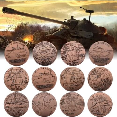 U.S. Army Air Force Cayuse OH-6 Coin America Souvenir Brass Custom Coin Low Price Challenge Novelty Coin For Value Gift