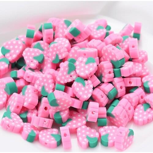 50/100/150Pcs Grape Shape Clay Spacer Beads Polymer Clay Beads For Handmade Jewelry Making DIY Bracelet Necklace Accessories