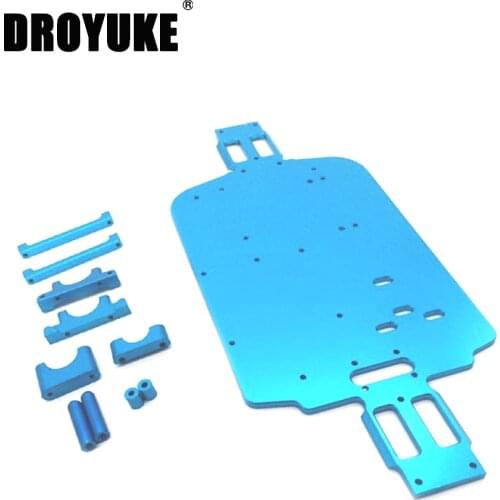 Droyuke high quality NEW Upgrade Metal Chassis Parts For WLtoys A959 A979 A959B A979B RC Car Replacement Toy hobby parts