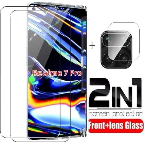 For OPPO Realme 7 Pro Glass For Realme 7 6 Pro Tempered Glass Screen Protector For OPPO Realme 6 7 Pro C11 X3 Lens Glass
