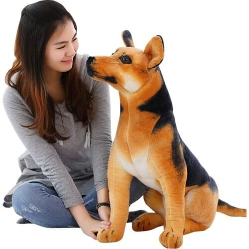 Dorimytrader New Super Lovely Stuffed Soft Plush Giant Simulated Animal Dog Toy for Children Gift 35inch 90cm DY60648