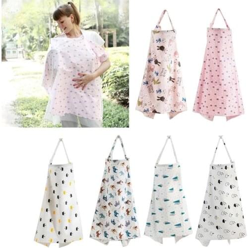 Breathable Baby Feeding Multi-use Nursing Covers Mum Outdoors Cloth Apron Nursing Breastfeeding Adjustable Cover Privacy Up F5J9