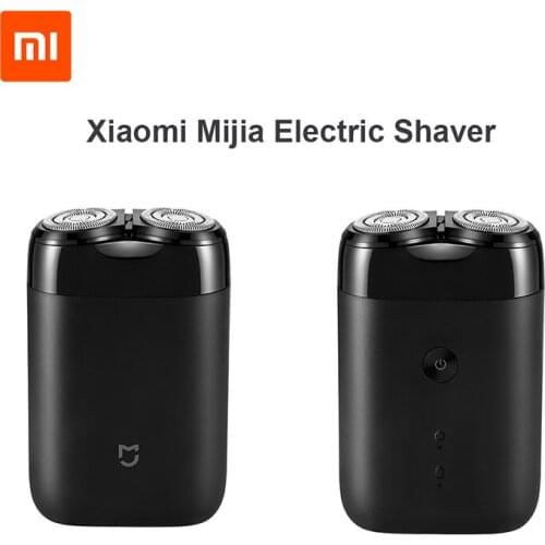 Xiaomi Shaver Electric Razor Shaver for Men Portable Waterproof Razor Shavers with 2 Floating Head Rechargeable Beard Trimmer