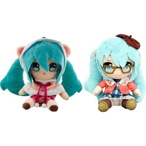 Kawaii Plushie Soft Toys Vocaloid Series Japan Anime Miku Anime Plush Hatsune Stuffed Toy for Girls Adult Gift Lovely Kids Toys