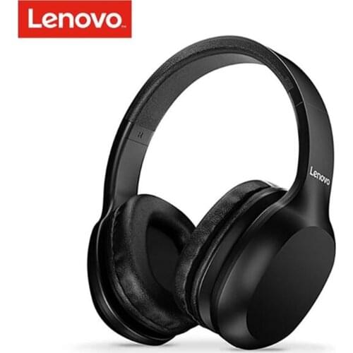 Lenovo HD100 Noise Cancelling Headset 8D Wireless Bluetooth Subwoofer Game Music Binaural Sports Running Earphone