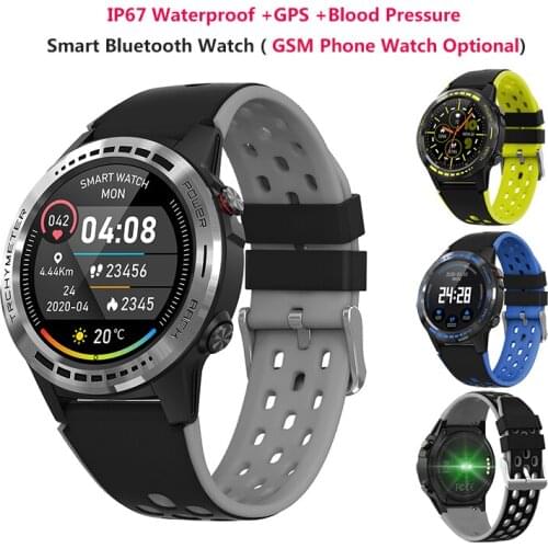 M7 GPS Smart Watch Men Smartwatch IP67 Compass Barometer Altitude Blood Pressure Outdoor Sports Bluetooth Smart Watches For lady