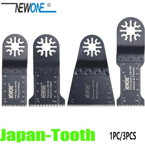 NEWONE 32/45/65mm Japan-tooth Precision Oscillating tool saw blades Multimaster Power tool accessories for wood cutting