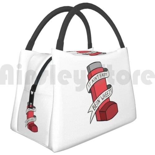 Portable Insulation Bag It Ain'T Easy Bein' Wheezy ( Red ) It Aint Easy Being Wheezy It Aint Easy Bein