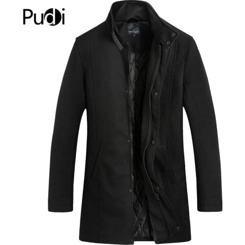 Pudi Mens Wool Coats