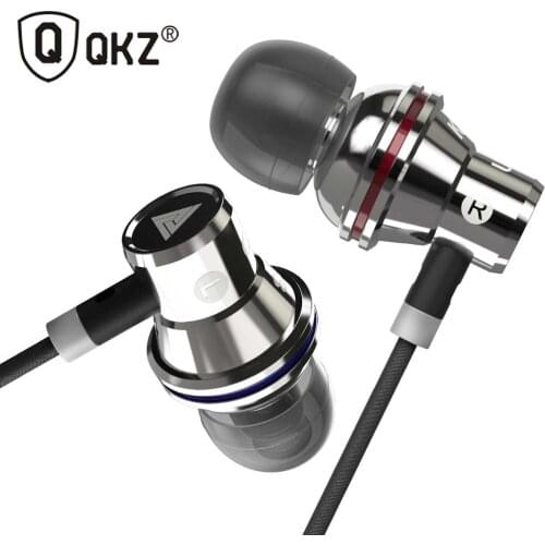 QKZ KD3 Super Stereo Headset UFO In Ear Earphones 3.5mm With Mic for Universal Mobile Phone Tablet Sports Earphone Headset
