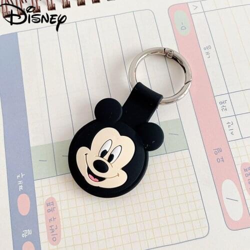 Disney Cartoon Mickey Minnie for AirTag Apple Tracker Protective Case Silicone Case Anti-lost Keychain Pendant