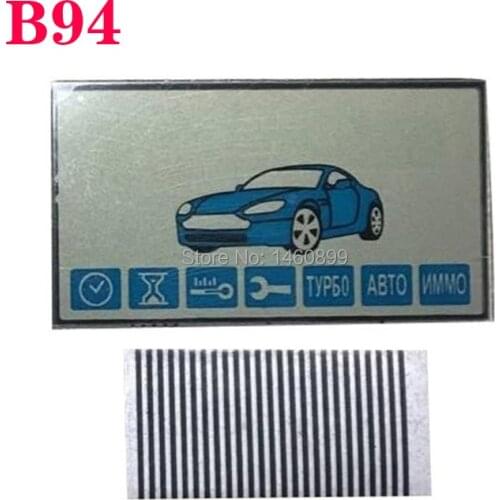 B94 LCD display flexible cable for Keychain Starline B94 LCD Remote Controller Fob B94 Display with Zebra Stripes