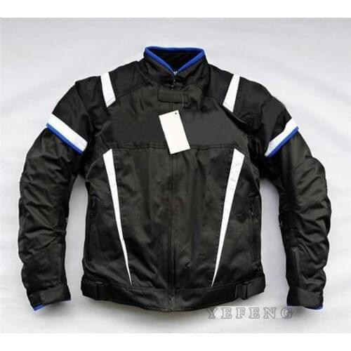 Keep Warm in Winter Racing Jacket with Protector for YAMAHA M1 Team Motocross Motorcycle Oxford Cloth Riding Jacket