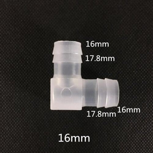 16mm GARDEN HOSE DIY ELBOW PLASTIC CONNECTORS REPAIR FITTING