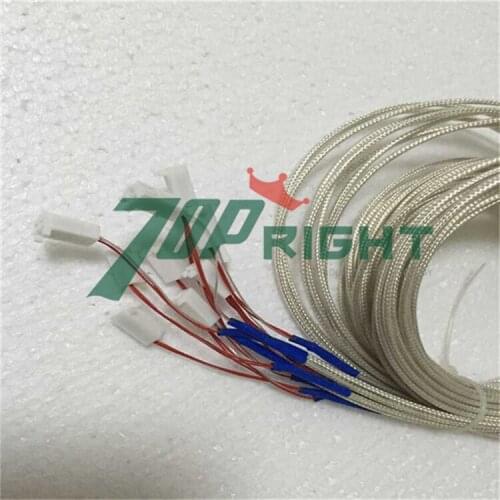 3 wire pt100 thermocouple rtd sensor with connector