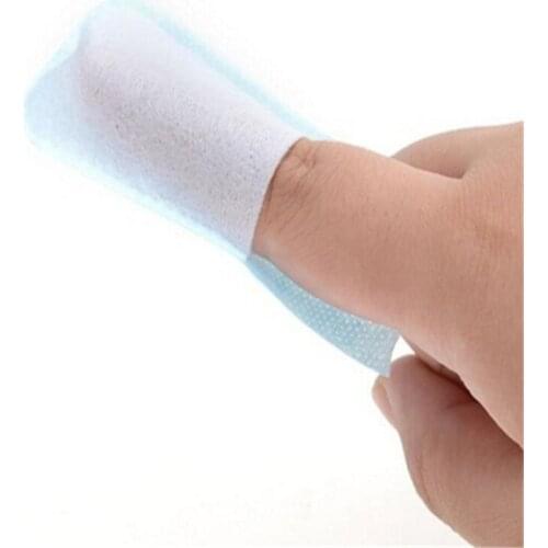 50 pcsFinger Brush, Oral Brush Teeth Wipe Deep Cleaning Oral Care Oral Hygiene