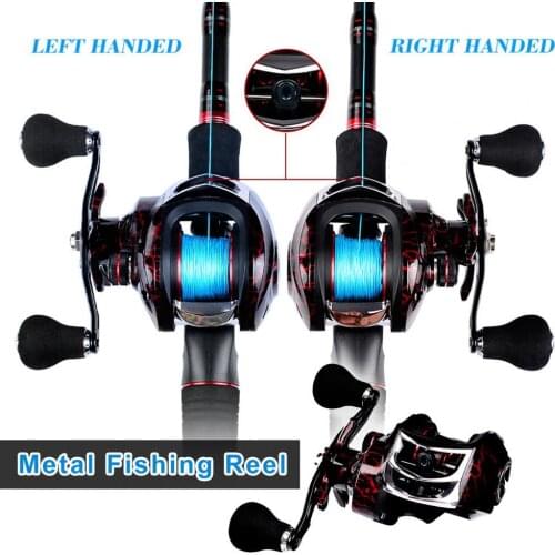 7:1:1 Ultra-light Streamline Magnetic Brake Bait Casting Reel Fishing Tackle катушка рыболовная carretilha de pesca