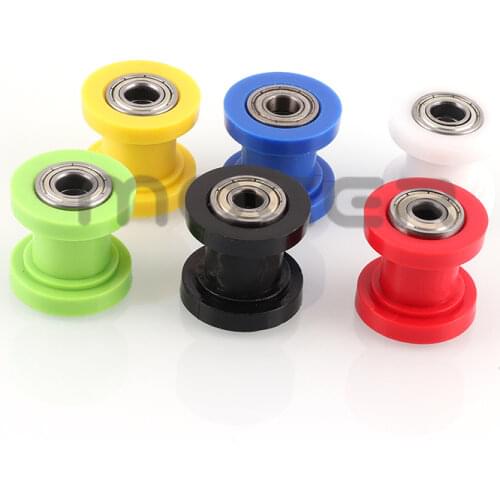 8/10mm Wheel Tensioner Guide Drive Chain Roller Pulley For ATV CRF CR XR Enduro Motorcycle Motocross Dirt Bike