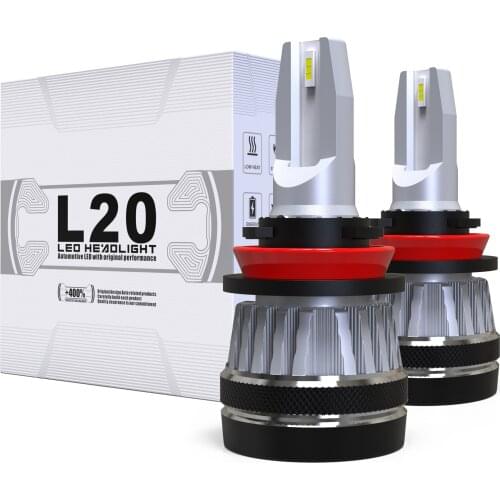 Auto Kit LED H7 6500K 8000LM H1 H4 H3 H8 H9 H11 9005 9006 H13 L20 Led Bulbs 12V 36W F3 Car LED Headlight Bulb Bright Lamp Light