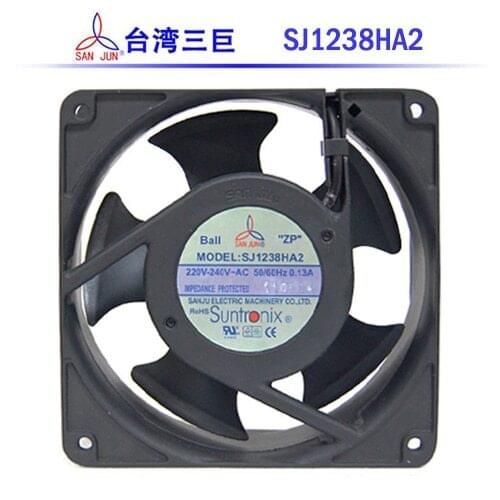 Free Delivery.SJ1238HA2 220V 12038 ball bearing cooling fan