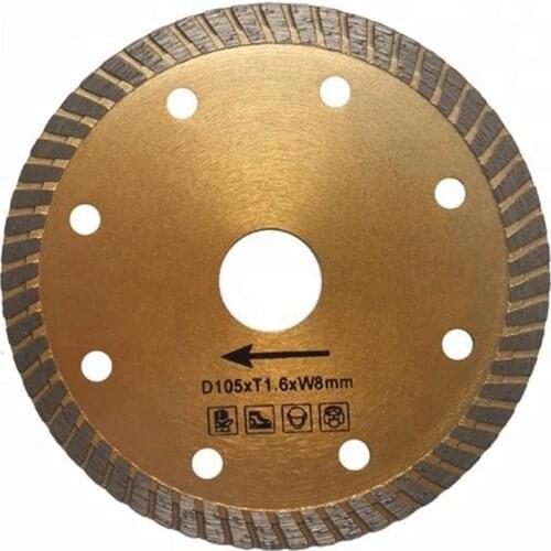 DB12 Hot Pressed Sintered Diamond Saw Blades Continuous Rim Turbo Diamond Cutting Disc for Concrete and Stone 10PCS