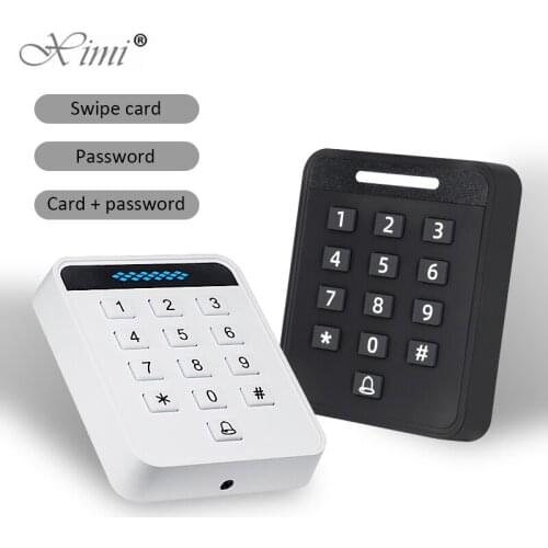RFID Access Control Keypad 125KHz EM Card Reader Door Access Control System Door Electric Lock Opener Keyboard System
