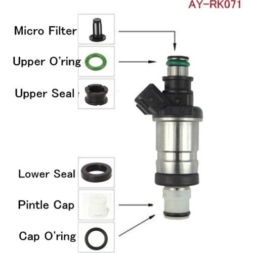 4sets fuel injector repair kit & service kit for honda accord ex lx98-02 ACURA CL 2.3 97-99 VTEC 2.3l F23A1 06164P8AA00 AY-RK071