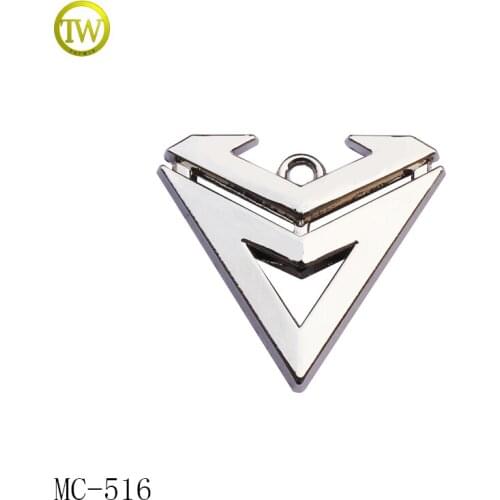 MC516 Custom metal tag garment logo tags for bags/shoes/jewelry wholesale