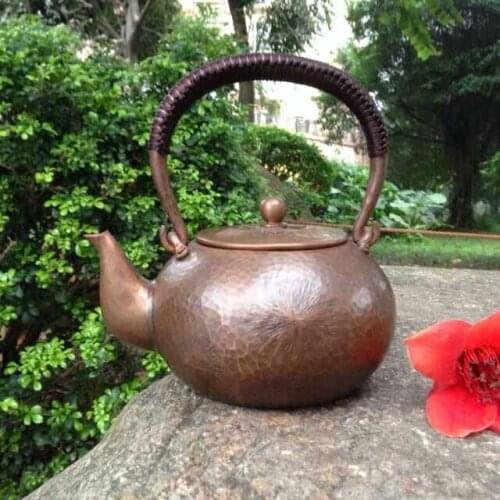 Soften Water Copper Kettle 1.3L Whistling Water Kettles