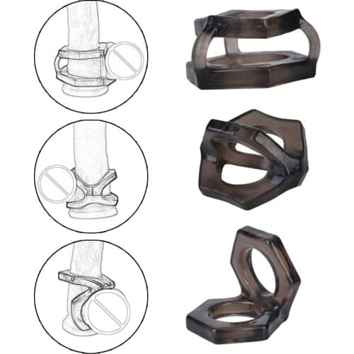 Soft Extender Enlargement Adult No Vibrator Sex Toys For Woman Men Time Delayed Ejaculation Erotic Accessories Sex Products