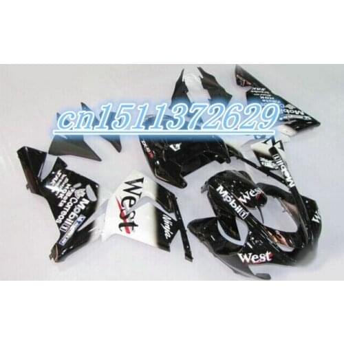 100% NEW WEST Fairings FOR KAWASAKI NINJA ZX10R 04-05 ZX 10R 04 05 ZX-10R 10 R 2004 2005 fairing kits