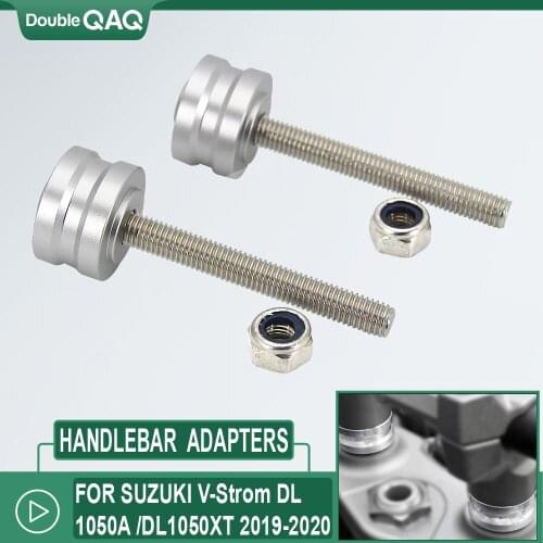 NEW Motorcycle Handlebar Risers Height Up Adapters For SUZUKI V-Strom DL 1050 XT DL 1050 A V-Strom 2019-2020