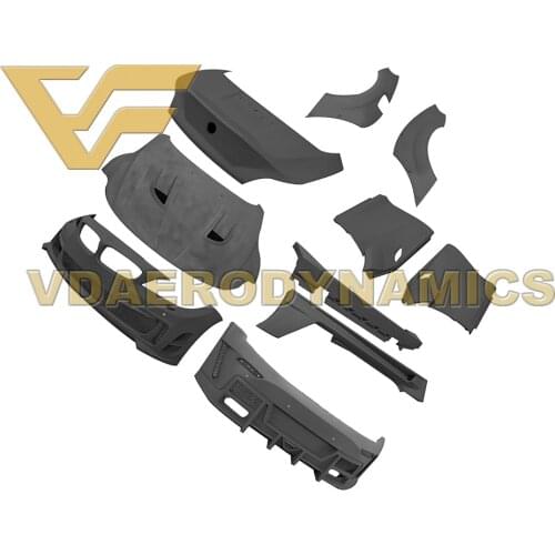 Suitable For 09-16 BMW E89 Z4 18i 20i 23i 28i 30i 35i 35is VAD Wide Body Kit Front Rear Bumper Hood Side Skirts Fender Flares
