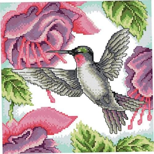 Stamped Cross Stitch Kits for Beginners, Preprinted Cross Stitch Kits