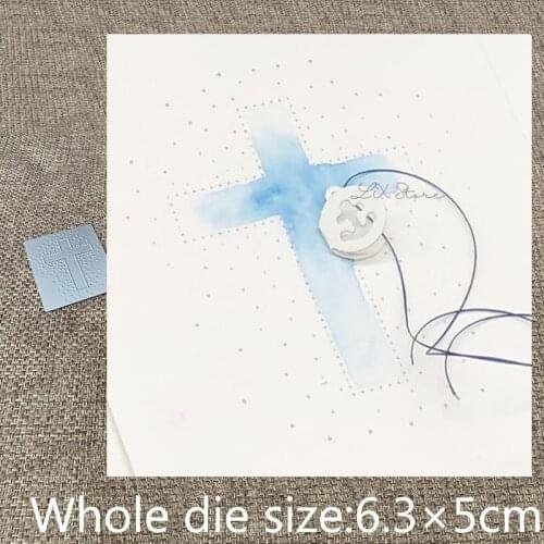 XLDesign Craft Metal Cutting Die stencil mold cross embellishment decoration scrapbook Album Paper Card Craft Embossing die cuts