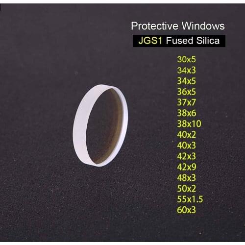Laser Protective Windows 30*5mm Fused Silica for Fiber Laser