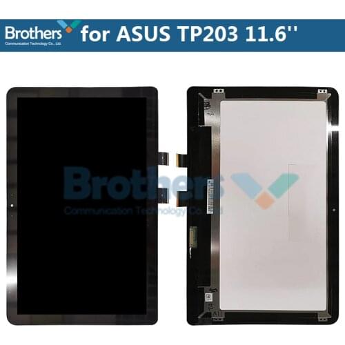 11.6'' ForASUS TP203 LCD Screen LCD Display For ASUS TP203N Screen LCD Assembly Touch Digitizer Replacement Tested Working 100