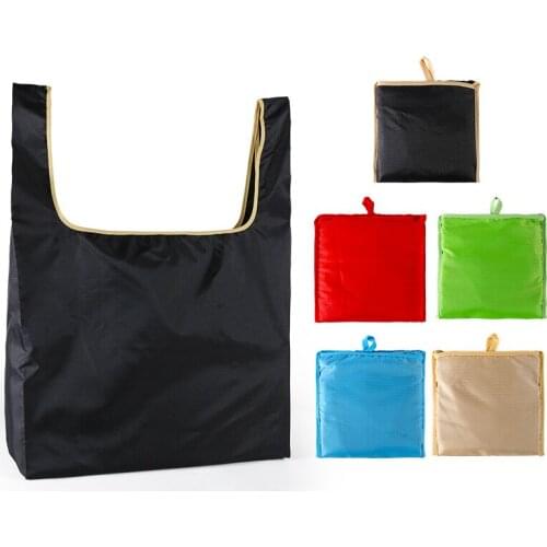 1PC Foldable Reusable Eco-Friendly Handbag Shopping Shoulder Bag Tote Waterproof Bag Washable Shopping Bag Approx 40X60Cm