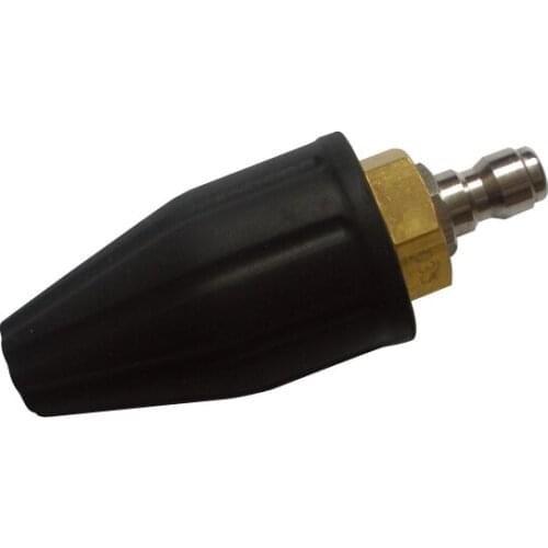 100% brass copper for Rotating spray nozzle 1/4" quick release car washer gun turbo rotation nozzle rotary turbo spray head