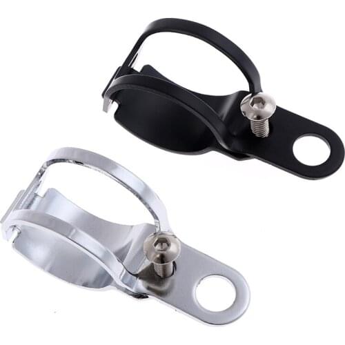 2 Pcs/Set Light Holder Lamp Brackets Motorcycle Turn Signals Fork Clamps Bracket