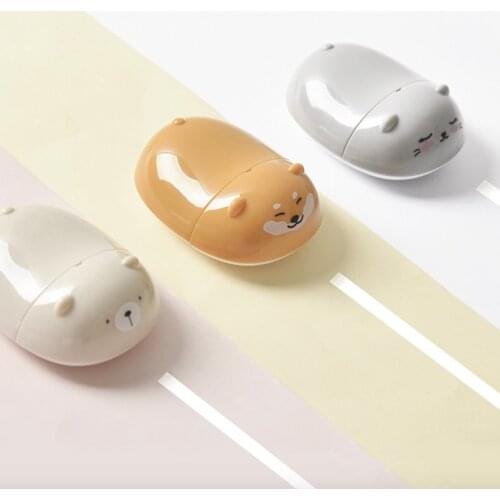 2pcs Lovely Cartoon Portable Correction Tap Corrector Promotional Gift Stationery Student School Office Supply