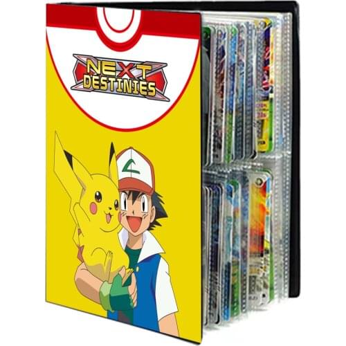 2021 Updated Multi Styles Pokemon Cards Album Holder Collection For Kids