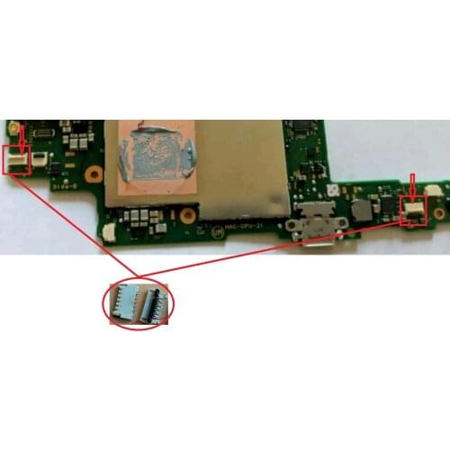 5pcs-50pcs For Nintendo Switch SL SR Slide Rail Flex Ribbon FPC Connector Socket Contact 11Pin on Motherboard