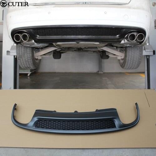 A4 B9 S-LINE PP Rear bumper lip Diffuser for Audi A4 B9 SLINE Standard car body kit 13-16