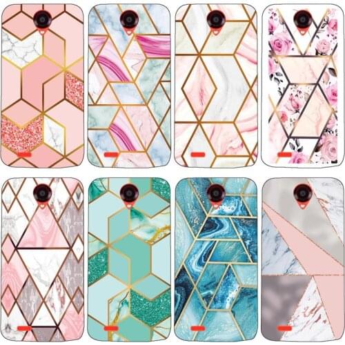 Case for Lenovo S650 S658T Cases Cover Marble Silicon Shells for Lenovo S650 S658T Soft Fundas Bumper