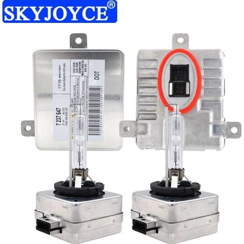 SKYJOYCE 35W Car Headlight Kit Xenon Bulb D1S D1R Electronic Ballast 7237647 W003T20071 Replacement For E90 E91 E84 X1 E89 Z4