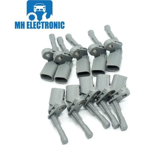 MH Electronic ABS Wheel Speed Sensor Rear Right 10pcs/Lot WHT003858A For Volkswagen Passat B7 MK6 Sharan Tiguan Caddy CC Q3 YETI