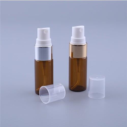 Refillable Bottles Travel Amber Glass Perfume Atomizer Empty Small Spray Bottle 12ml Toxic Free Safe Dropship 200pcs