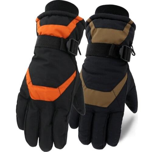 Men Warm Gloves Waterproof Windproof Gloves Hands Warmer for Outdoor Ski Motorcycle